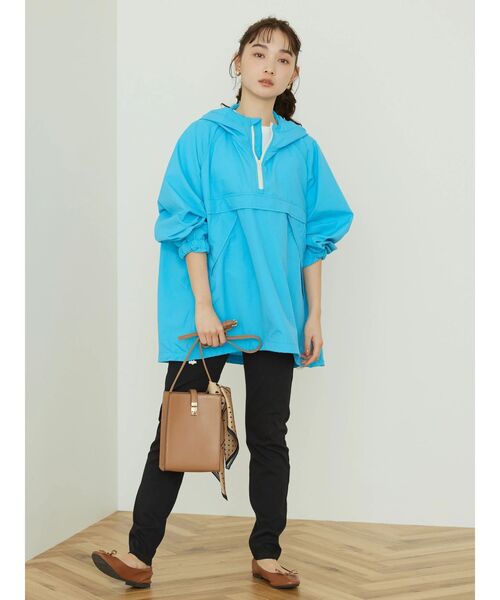 AMERICAN HOLIC(アメリカンホリック)の「撥水加工アノラックパーカー①(その他アウター・レディース・オレンジ/アイボリー/サックスブルー・M/L)」の14枚目の写真