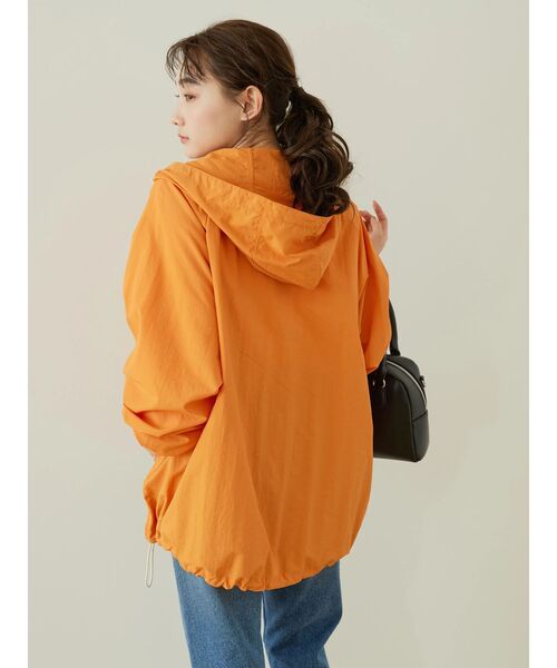 AMERICAN HOLIC(アメリカンホリック)の「撥水加工アノラックパーカー①(その他アウター・レディース・オレンジ/アイボリー/サックスブルー・M/L)」の18枚目の写真