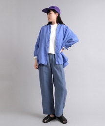 RNA-N | R4066 JAPAN LINENワイドスラックス(スラックス)