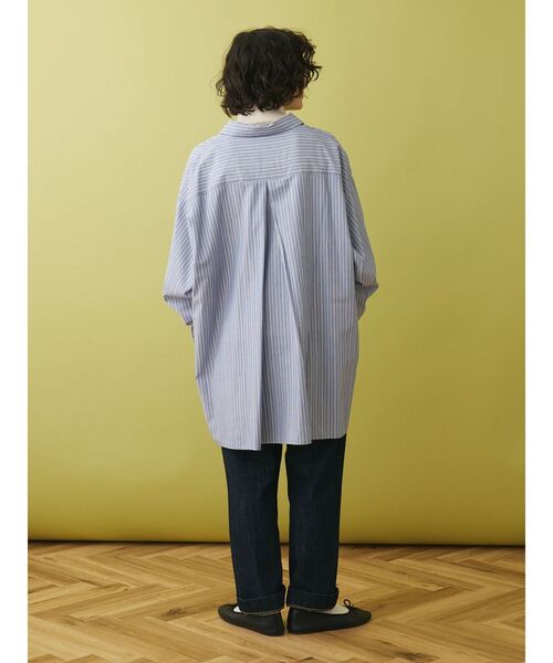 CRAFT STANDARD BOUTIQUE（クラフトスタンダードブティック）の「オーバーシャツ（シャツ/ブラウス・レディース・グリーン系その他3/ブルー系その他6/ピンク系その他/グレー系その他2・FREE）」の14枚目の写真