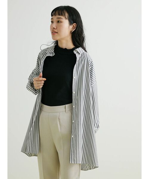 CRAFT STANDARD BOUTIQUE（クラフトスタンダードブティック）の「オーバーシャツ（シャツ/ブラウス・レディース・グリーン系その他3/ブルー系その他6/ピンク系その他/グレー系その他2・FREE）」の15枚目の写真