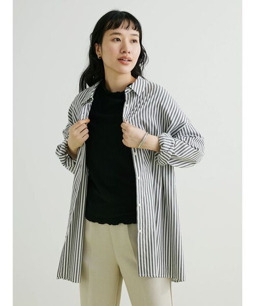 CRAFT STANDARD BOUTIQUE（クラフトスタンダードブティック）の「オーバーシャツ（シャツ/ブラウス・レディース・グリーン系その他3/ブルー系その他6/ピンク系その他/グレー系その他2・FREE）」の16枚目の写真