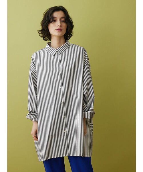 CRAFT STANDARD BOUTIQUE（クラフトスタンダードブティック）の「オーバーシャツ（シャツ/ブラウス・レディース・グリーン系その他3/ブルー系その他6/ピンク系その他/グレー系その他2・FREE）」の19枚目の写真