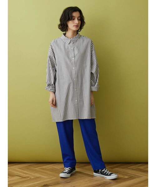 CRAFT STANDARD BOUTIQUE（クラフトスタンダードブティック）の「オーバーシャツ（シャツ/ブラウス・レディース・グリーン系その他3/ブルー系その他6/ピンク系その他/グレー系その他2・FREE）」の21枚目の写真