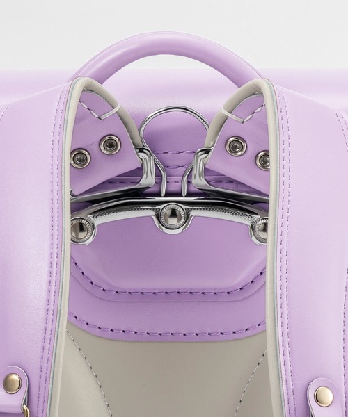 PAUL&JOE（ポールアンドジョー）の「PAUL & JOE(ポール & ジョー)クリザンテームエクラランドセル（ランドセル・キッズ・ホワイト/ライトパープル/ミント/ピンクベージュ/ライトピンク/ライラック/ライトイエロー・ONE SIZE）」の9枚目の写真