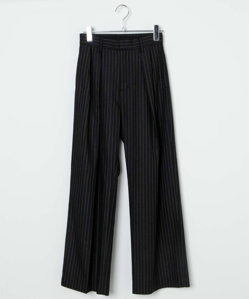 WEGO（ウィゴー）の「WEGO/タックワイドスラックス（スラックス・レディース・ブラック/ブラック系その他4・FREE）」の15枚目の写真