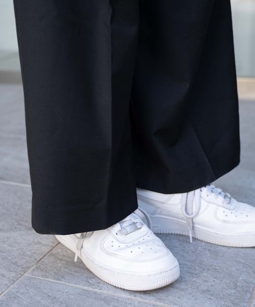 WEGO（ウィゴー）の「WEGO/タックワイドスラックス（スラックス・レディース・ブラック/ブラック系その他4・FREE）」の7枚目の写真