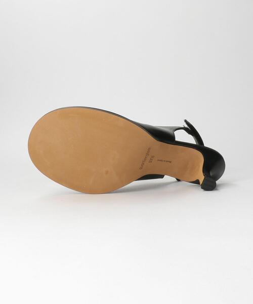 quartierglam(カルチェグラム)の「<quartierglam> OVAL SABOT / サボ / サンダル <Select by EMMEL REFINES>(その他シューズ・レディース・ブラック/ベージュ・37/37h/35h/36/36h)」の7枚目の写真