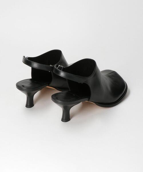 quartierglam(カルチェグラム)の「<quartierglam> OVAL SABOT / サボ / サンダル <Select by EMMEL REFINES>(その他シューズ・レディース・ブラック/ベージュ・37/37h/35h/36/36h)」の5枚目の写真