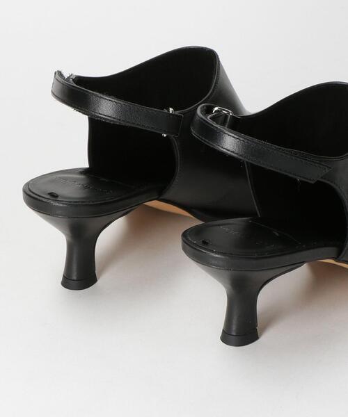 quartierglam(カルチェグラム)の「<quartierglam> OVAL SABOT / サボ / サンダル <Select by EMMEL REFINES>(その他シューズ・レディース・ブラック/ベージュ・37/37h/35h/36/36h)」の4枚目の写真