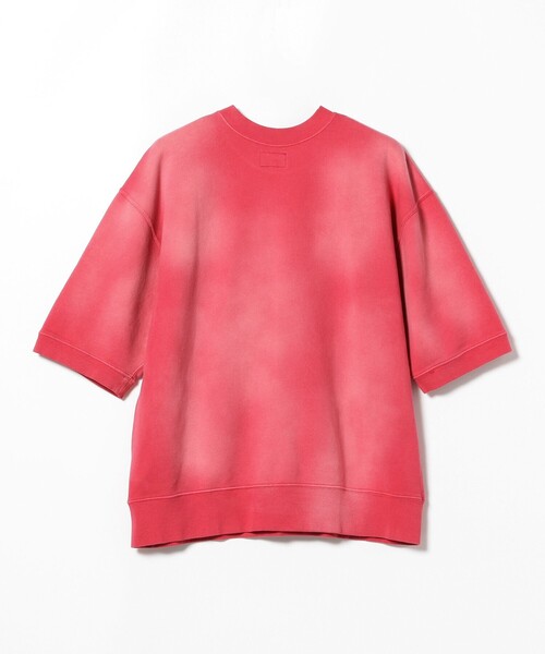 BEAMS（ビームス）の「BEAMS / フェード プリント ルーズ ショートスリーブ スウェット（スウェット・メンズ・グレー系その他/レッド・M/XL/S/L）」の19枚目の写真