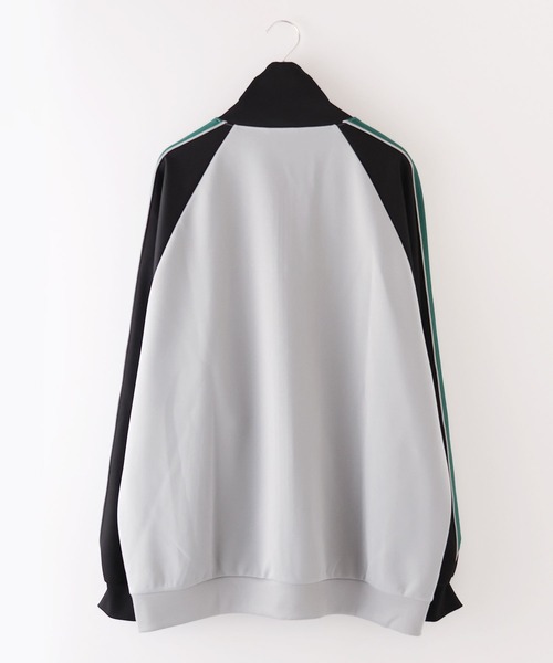 STARTER(スターター)の「【STARTER/スターター】ライントラックジャケット(ブルゾン・メンズ・ブラック/グリーン・FREE)」の15枚目の写真