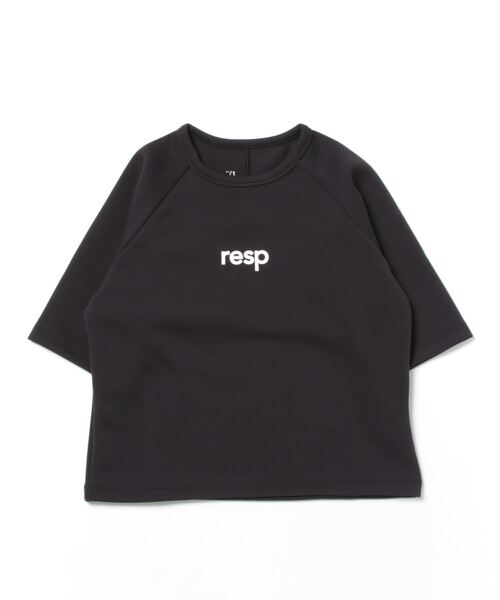 RE/SP（アールイーエスピー）の「RE/SP TEC 70% TEE / アールイーエスピー テック 70% Tシャツ（Tシャツ/カットソー・キッズ・ホワイト/ライトグリーン/ブラック・4/1/2/3）」の7枚目の写真