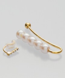 cloenc（クロエンス）の「【November】イヤカフ×トラカフ／パール（イヤリング）」