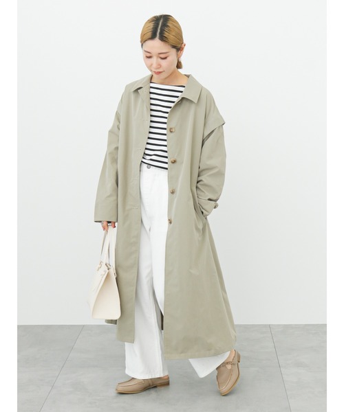 Samansa Mos2 blue（サマンサモスモスブルー）の「ローファースリッポン（ドレスシューズ・レディース・ブラック/ベージュ/オフホワイト・LARGE/MEDIUM）」の10枚目の写真