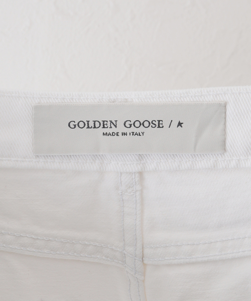 GOLDEN GOOSE(ゴールデングース)の「*【GOLDEN GOOSE / ゴールデングース】 WIDE LEG パンツ(デニムパンツ・レディース・ホワイト・26/27)」の9枚目の写真