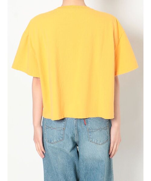 Ungrid（アングリッド）の「ヴィンテージロゴショートTee（Tシャツ/カットソー・レディース・ネイビー/イエロー/オフホワイト・FREE）」の14枚目の写真