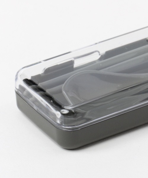 LAKOLE（ラコレ）の「モノクロ箸&スプーンセット / 196333（カトラリー・レディース・ホワイト/ブラック・FREE）」の4枚目の写真