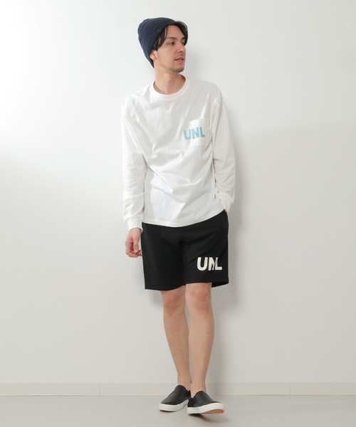 ikka(イッカ)の「URBAN NATURE LIFE アーバンネイチャーライフ スウェットショートパンツ(スウェットパンツ・メンズ・ブラック/グレー・S/M/L/XL)」の12枚目の写真