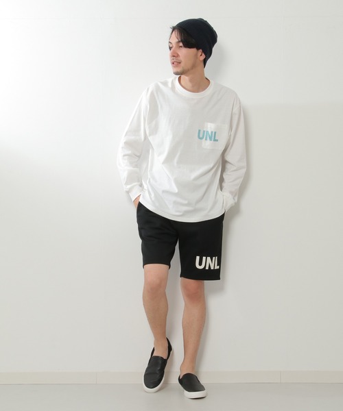 ikka(イッカ)の「URBAN NATURE LIFE アーバンネイチャーライフ スウェットショートパンツ(スウェットパンツ・メンズ・ブラック/グレー・S/M/L/XL)」の13枚目の写真