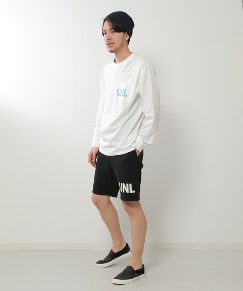 ikka(イッカ)の「URBAN NATURE LIFE アーバンネイチャーライフ スウェットショートパンツ(スウェットパンツ・メンズ・ブラック/グレー・S/M/L/XL)」の14枚目の写真