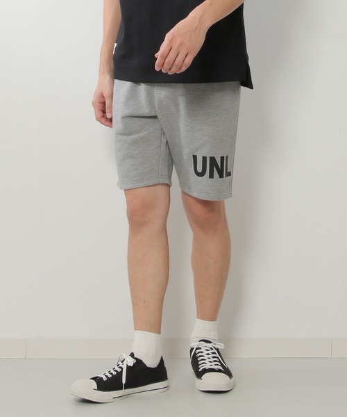 ikka(イッカ)の「URBAN NATURE LIFE アーバンネイチャーライフ スウェットショートパンツ(スウェットパンツ・メンズ・ブラック/グレー・S/M/L/XL)」の4枚目の写真