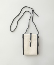 Munich | キャンバス＆フェイクレザーミニバッグ(ショルダーバッグ)