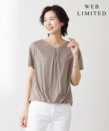 【WEB限定カラーあり・接触冷感】セルロースジャージー カットソー