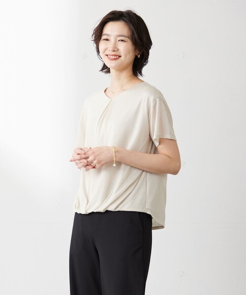 【セール】【WEB限定カラーあり・接触冷感】セルロースジャージー カットソー（Tシャツ/カットソー）｜J.PRESS（ジェイプレス）