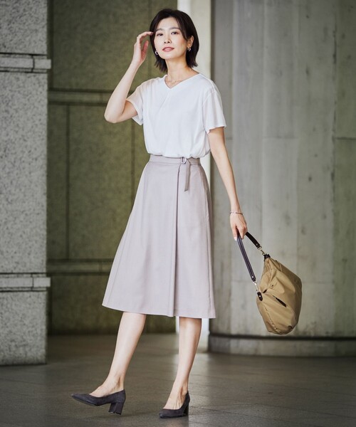 【セール】【WEB限定カラーあり・接触冷感】セルロースジャージー カットソー（Tシャツ/カットソー）｜J.PRESS（ジェイプレス）