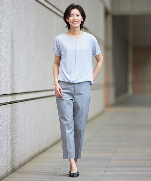 【セール】【WEB限定カラーあり・接触冷感】セルロースジャージー カットソー（Tシャツ/カットソー）｜J.PRESS（ジェイプレス）