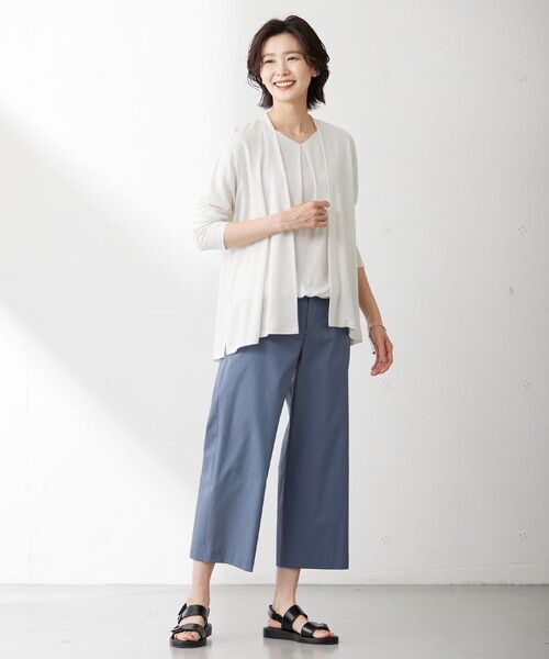 【セール】【WEB限定カラーあり・接触冷感】セルロースジャージー カットソー（Tシャツ/カットソー）｜J.PRESS（ジェイプレス）