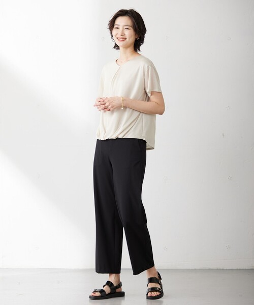 【セール】【WEB限定カラーあり・接触冷感】セルロースジャージー カットソー（Tシャツ/カットソー）｜J.PRESS（ジェイプレス）