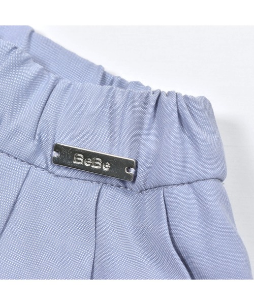 BeBe(ベベ)の「BeBe/シャンブレータックスカート (90~150cm)(スカート・キッズ・ブルー・140/130/110/150/90/100/120)」の8枚目の写真