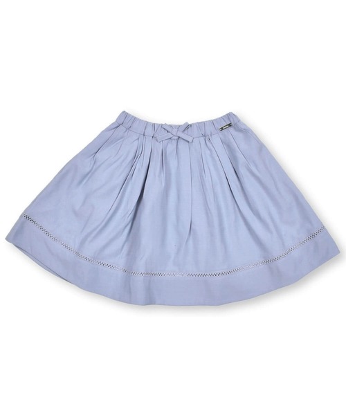 BeBe(ベベ)の「BeBe/シャンブレータックスカート (90~150cm)(スカート・キッズ・ブルー・140/130/110/150/90/100/120)」の5枚目の写真