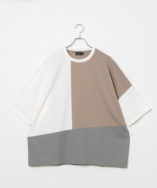LUCY（ルーシー）の「LUCY/カラーブロックドルマン半袖T（Tシャツ/カットソー・メンズ・その他3/その他1/その他2/その他4・MEDIUM/LARGE）」の14枚目の写真