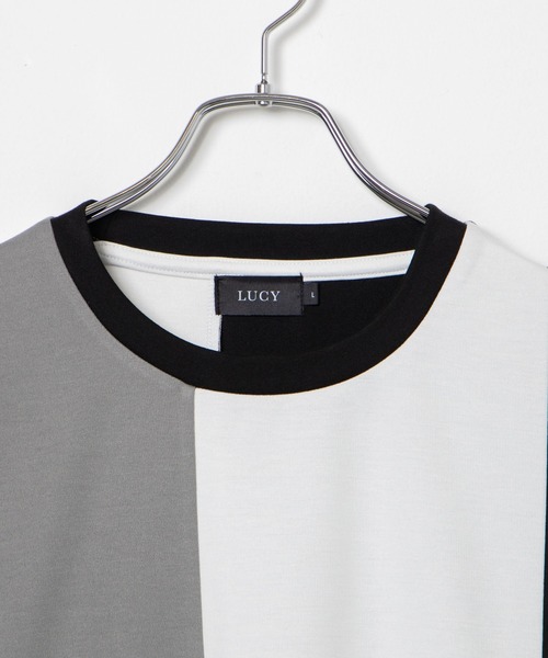 LUCY（ルーシー）の「LUCY/カラーブロックドルマン半袖T（Tシャツ/カットソー・メンズ・その他3/その他1/その他2/その他4・MEDIUM/LARGE）」の11枚目の写真