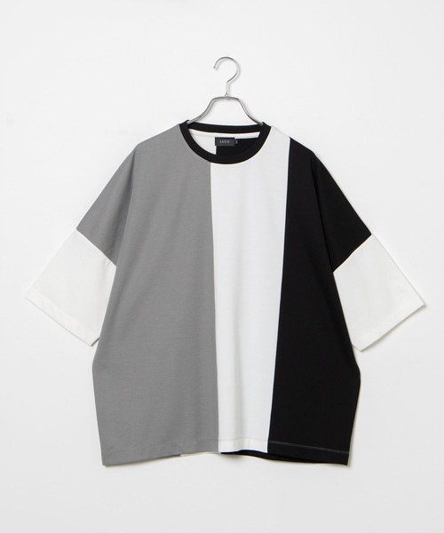 LUCY（ルーシー）の「LUCY/カラーブロックドルマン半袖T（Tシャツ/カットソー・メンズ・その他3/その他1/その他2/その他4・MEDIUM/LARGE）」の13枚目の写真