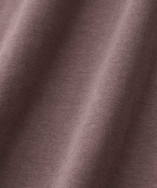 NATURAL BEAUTY BASIC(ナチュラルビューティーベーシック)の「◇<ロゴTシャツシリーズ>モックネックフレンチロゴTシャツ(Tシャツ/カットソー・レディース・グレー系その他2/オフホワイト・FREE)」の9枚目の写真