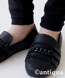 antiqua（アンティカ）の「3連チェーンローファー（パンプス・レディース）」