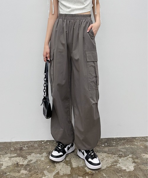 EPIMI E'PIMMY（エピミエピミー）の「メンズライクカーゴパンツ（カーゴパンツ・レディース・カーキ/ブラック/ブルー/オフホワイト/グレー・MEDIUM）」の4枚目の写真