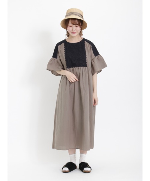 Samansa Mos2（サマンサ モスモス）の「【UVカット】5WAYリボンバケットハット（ハット・レディース・モカ/ブラック・ﾌﾘ-）」の17枚目の写真