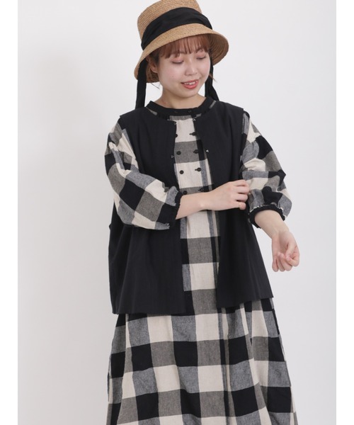 Samansa Mos2（サマンサ モスモス）の「【UVカット】5WAYリボンバケットハット（ハット・レディース・モカ/ブラック・ﾌﾘ-）」の21枚目の写真
