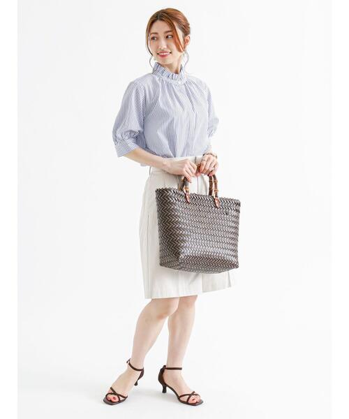Te chichi(テチチ)の「ツイルショートパンツ(その他パンツ・レディース・ベージュ/オフホワイト/ブラック・フリ-)」の21枚目の写真