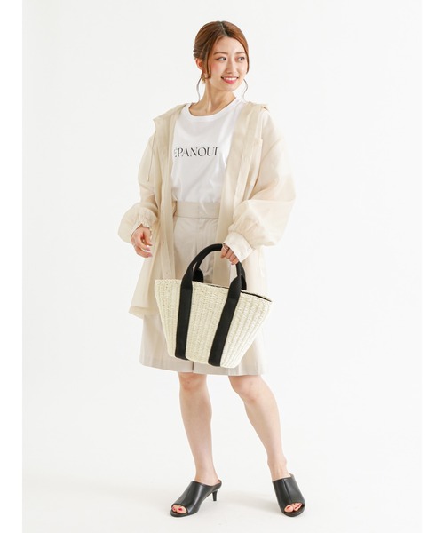 Te chichi(テチチ)の「ツイルショートパンツ(その他パンツ・レディース・ベージュ/オフホワイト/ブラック・フリ-)」の14枚目の写真