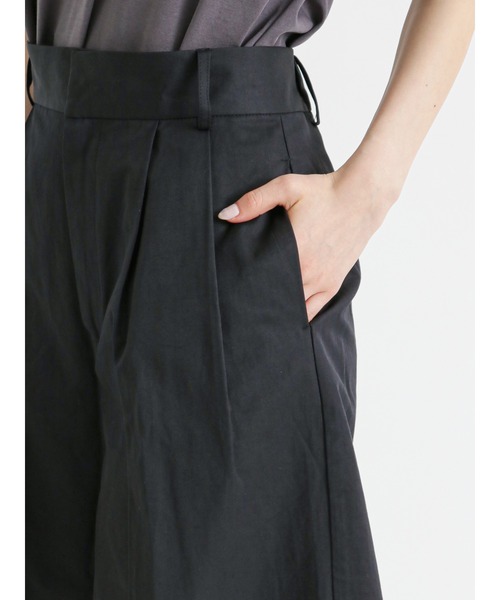 Te chichi(テチチ)の「ツイルショートパンツ(その他パンツ・レディース・ベージュ/オフホワイト/ブラック・フリ-)」の15枚目の写真