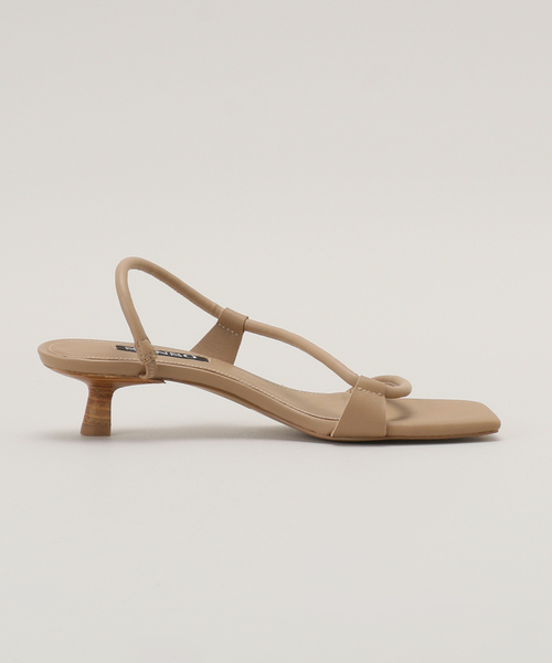 SENSO（センソ）の「【SENSO / センソ】ラインストラップサンダル（サンダル・レディース・ベージュ/ブラック・38/36/37）」の3枚目の写真