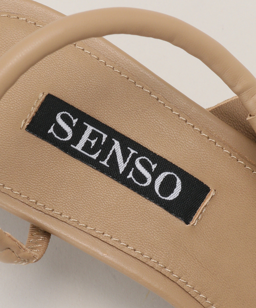 SENSO（センソ）の「【SENSO / センソ】ラインストラップサンダル（サンダル・レディース・ベージュ/ブラック・38/36/37）」の14枚目の写真