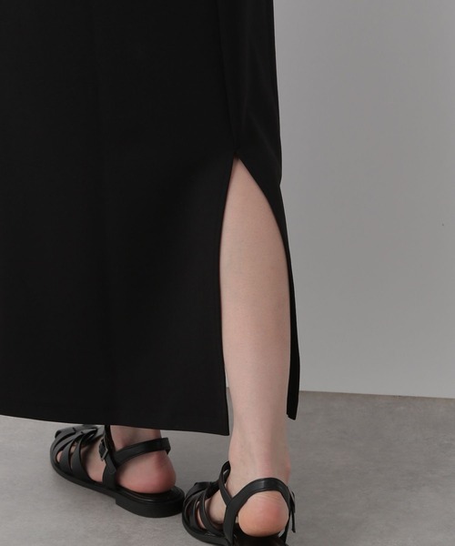 LOWRYS FARM（ローリーズファーム）の「カットオフキャミワンピース　905616（ワンピース・レディース・グレー/ブラック/アイボリー・FREE）」の14枚目の写真