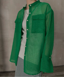 Ameri | MEDI NATURAL LIKE OVER SIZE SHIRT(シャツ/ブラウス)